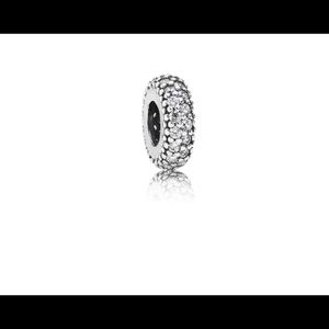 Pandora inspiration within spacer sterling silver